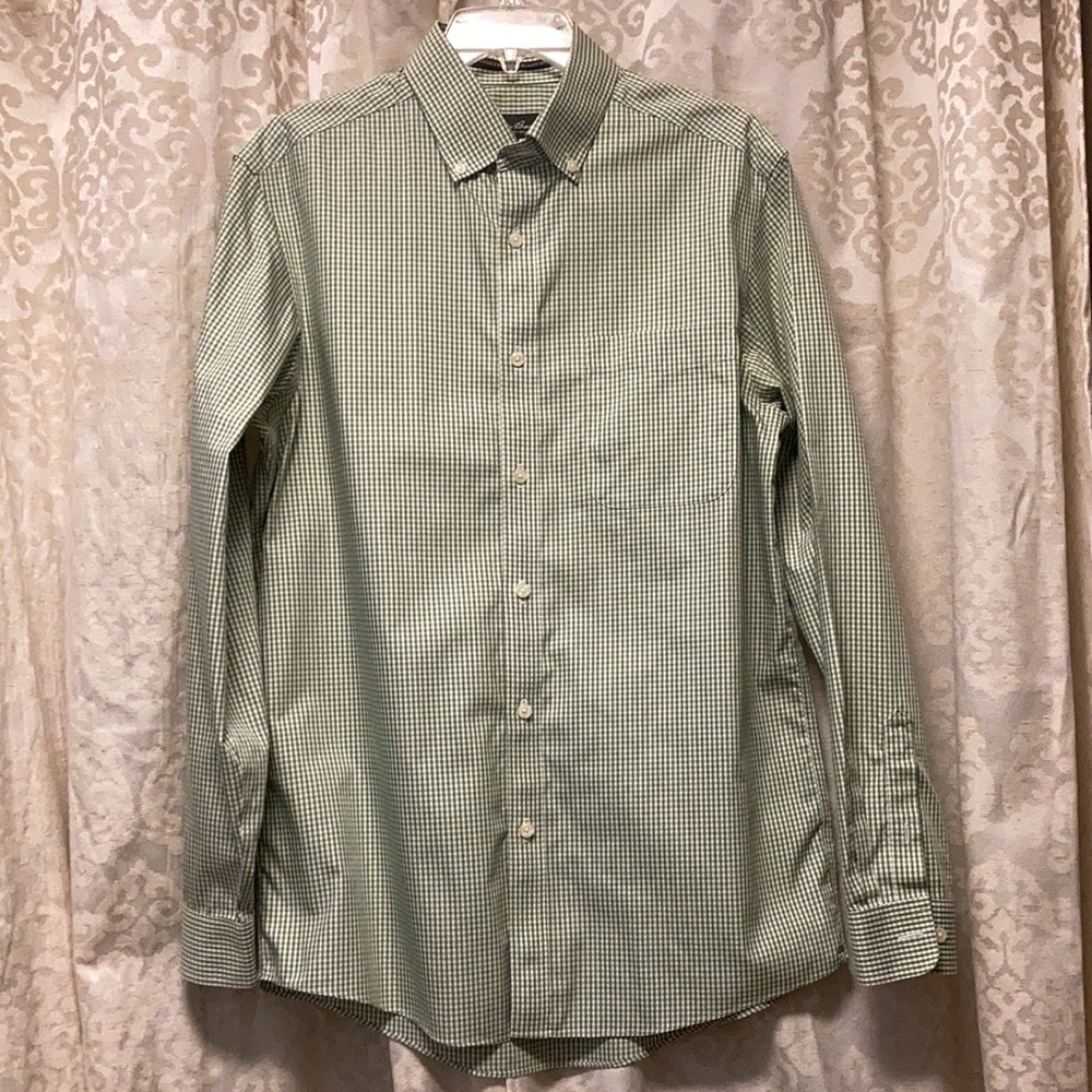 Eddie Bauer Mens Long Sleeve Button Front Shirt M